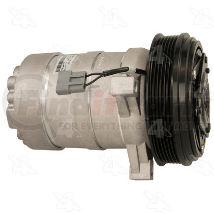 88267 by FOUR SEASONS - New GM HR6 Compressor w/ Clutch