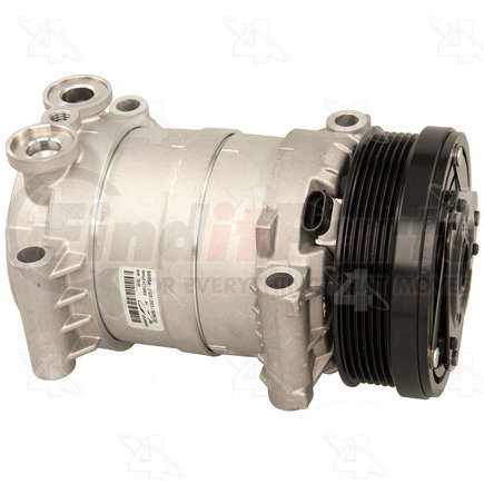 88950 by FOUR SEASONS - New GM HT6 Compressor w/ Clutch