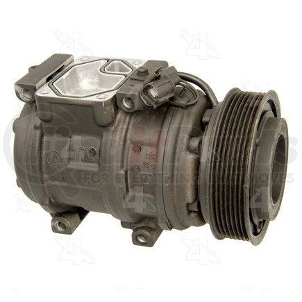 97334 by FOUR SEASONS - Reman Nippondenso 10PA17C Compressor w/ Clutch