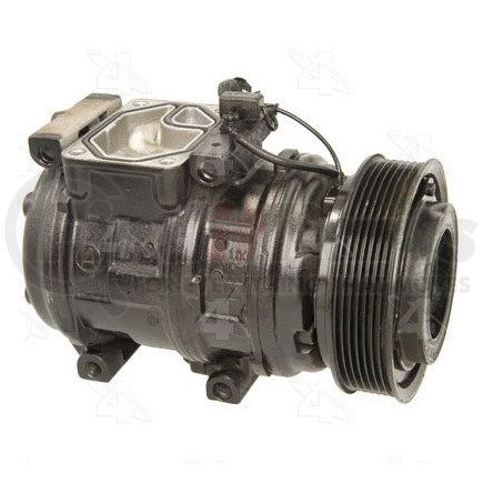 97341 by FOUR SEASONS - Reman Nippondenso 10PA17C Compressor w/ Clutch