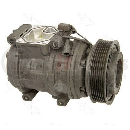 97342 by FOUR SEASONS - Reman Nippondenso 10PA17C Compressor w/ Clutch