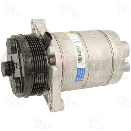 88964 by FOUR SEASONS - New GM HR6 Compressor w/ Clutch