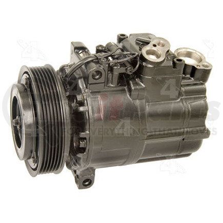 97566 by FOUR SEASONS - Reman Sanden/Sankyo PXV16 Compressor w/ Clutch