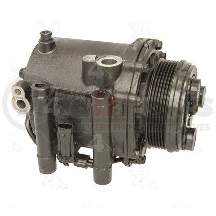 97481 by FOUR SEASONS - Reman Mitsubishi MSC130CG1 Compressor w/ Clutch