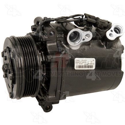 97486 by FOUR SEASONS - Reman Mitsubishi MSC90CAS Compressor w/ Clutch