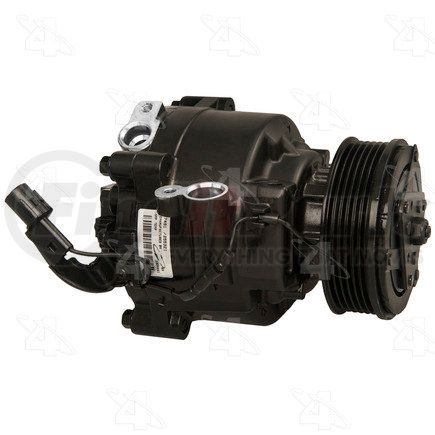 97491 by FOUR SEASONS - Reman Mitsubishi QS90 Compressor w/ Clutch