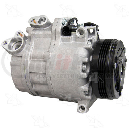 98444 by FOUR SEASONS - New Nihon/Calsonic CSV717 Compressor w/ Clutch