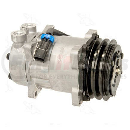 98551 by FOUR SEASONS - New Sanden/Sankyo SD7H15 Compressor w/ Clutch