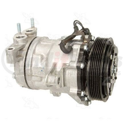 98576 by FOUR SEASONS - New Sanden/Sankyo SD7H15 Compressor w/ Clutch