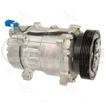 98591 by FOUR SEASONS - New Sanden/Sankyo SD7V16 Compressor w/ Clutch