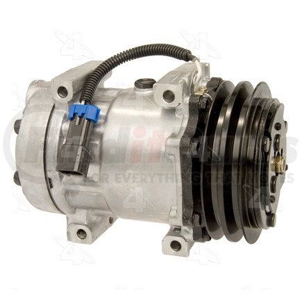 98594 by FOUR SEASONS - New Sanden/Sankyo SD7H15 Compressor w/ Clutch