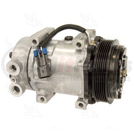 98596 by FOUR SEASONS - New Sanden/Sankyo SD7H15 Compressor w/ Clutch