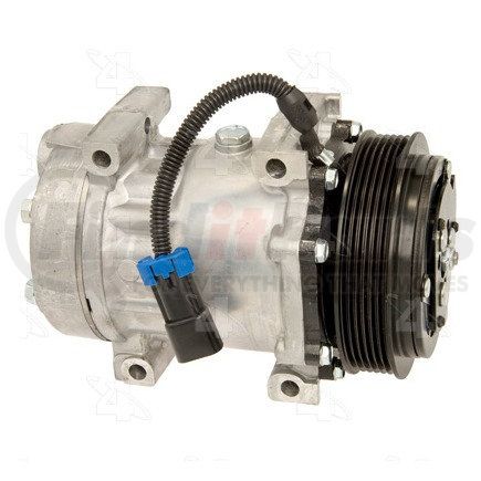 98598 by FOUR SEASONS - New Sanden/Sankyo SD7H15 Compressor w/ Clutch