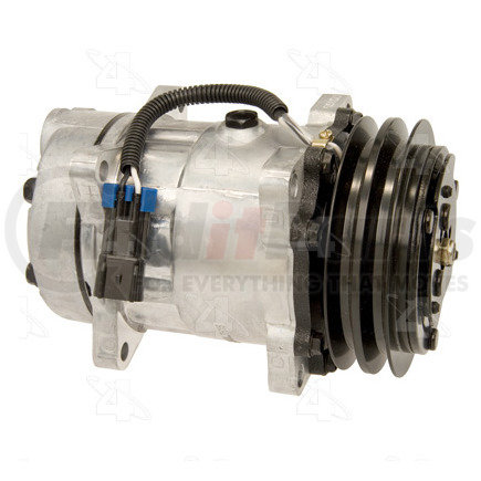 98595 by FOUR SEASONS - New Sanden/Sankyo SD7H15 Compressor w/ Clutch