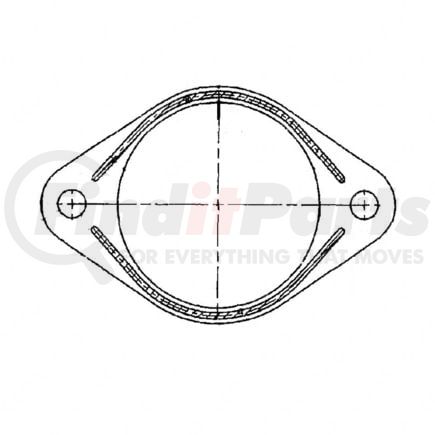 DDE 23525105 by DETROIT DIESEL - GASKET