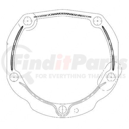 DDE-23515145 by DETROIT DIESEL - GASKET