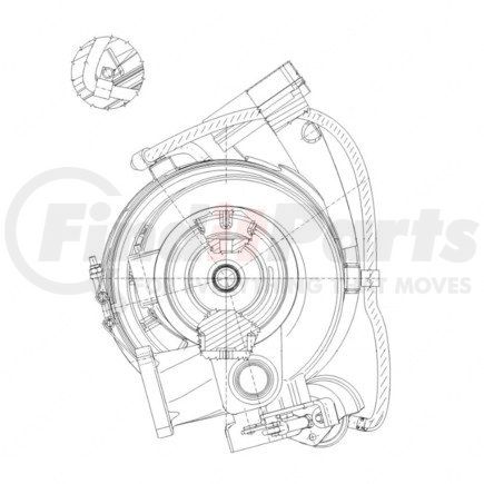 DDE E23535347 by DETROIT DIESEL - TURBO ASM