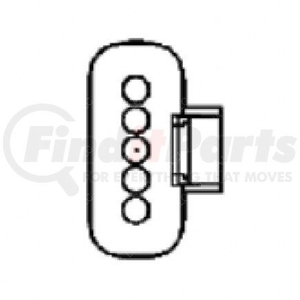 DDE-A0001506636 by DETROIT DIESEL - CONNECTOR