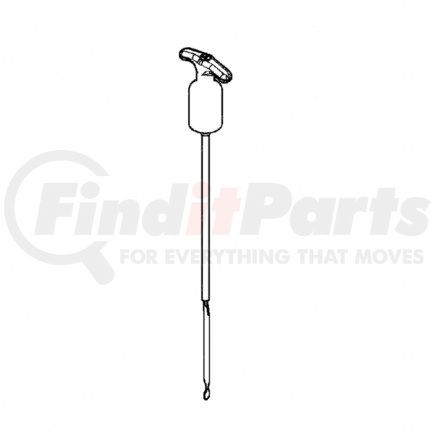 DDE-A4600104272 by DETROIT DIESEL - DIPSTICK