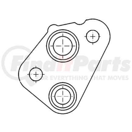 DDE-A9060160280 by DETROIT DIESEL - GASKET