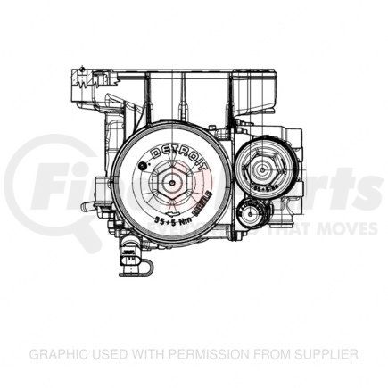 DDE-EA4730903852 by DETROIT DIESEL - Fuel Pump - EPA10/EURO 5/GHG17