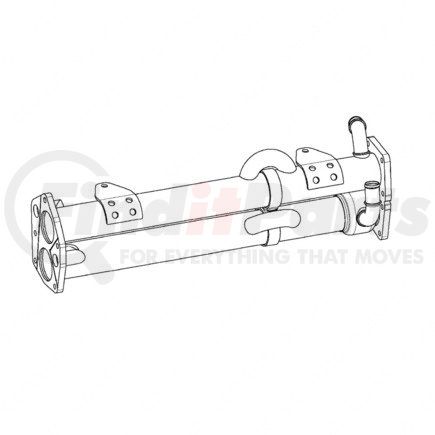 DDE-EA9061421179 by DETROIT DIESEL - EGR COOLER