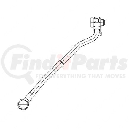 DDE-A9062032102 by DETROIT DIESEL - COOLANT LINE