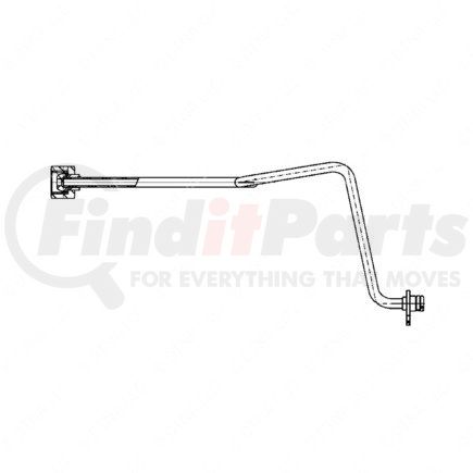 DDE-A9342003452 by DETROIT DIESEL - COOLANT LINE