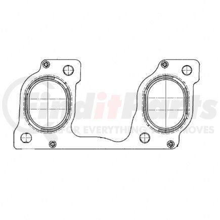 DDE-A9361420080 by DETROIT DIESEL - GASKET