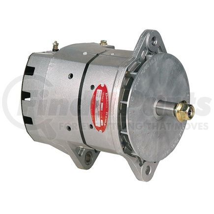 8600496 by DELCO REMY - Alternator - 36SI Model, 24V, 105A, 1/4 B+ Output Terminal, J180 Hinge