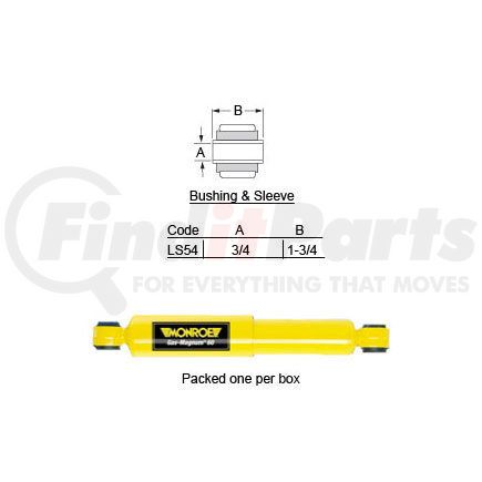 507202C1 by NAVISTAR - Shock Absorber - Front or Rear