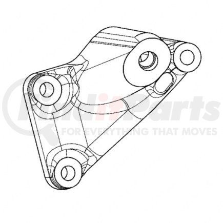 DDE-A4722030740 by DETROIT DIESEL - BRACKET