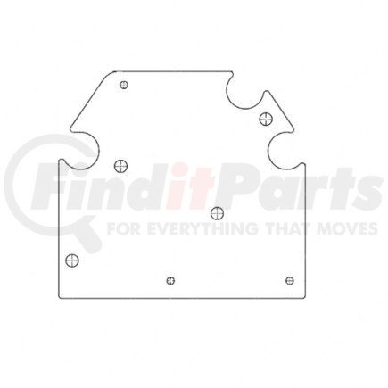 DDE-A6804911730 by DETROIT DIESEL - HEAT SHIELD