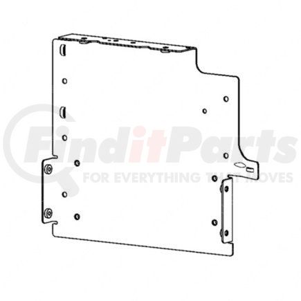 DDE-A6805423940 by DETROIT DIESEL - BRACKET, ACM MAIN