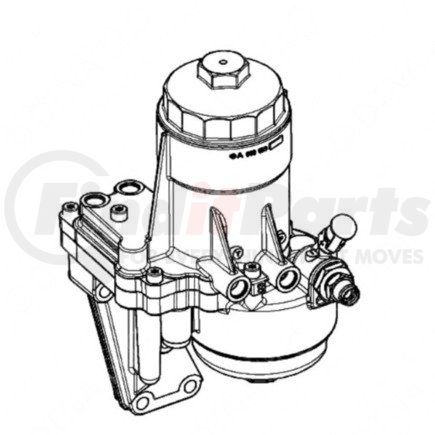 DDE-A9060903152 by DETROIT DIESEL - FILTER HSG.