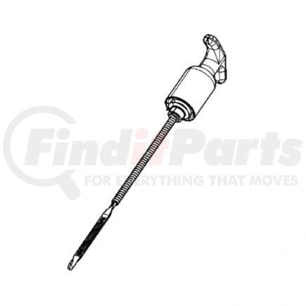 DDE-A9360106372 by DETROIT DIESEL - OIL DIP STICK