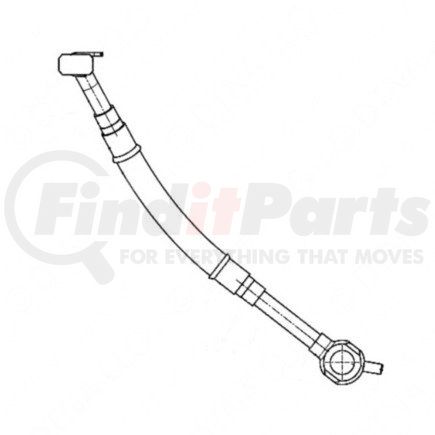 DDE-A9361807720 by DETROIT DIESEL - OIL PRESSURE LINE