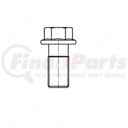 DDE-A4229900000 by DETROIT DIESEL - MOUNTING BOLT, VIBRATION DAMPE