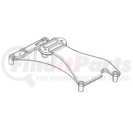 DDE-A4710944641 by DETROIT DIESEL - MOUNTING BRACKET - AIR CLEANER