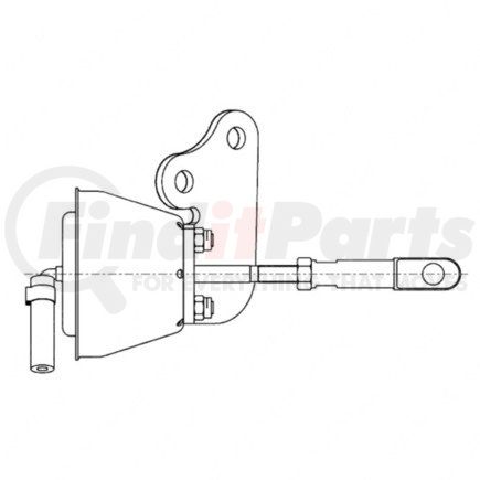 DDE-A4710961769 by DETROIT DIESEL - Turbocharger Wastegate - with Locking Plate, Clamp and Screw