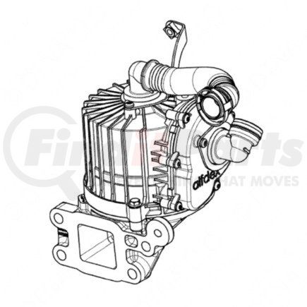 DDE-A4720150880 by DETROIT DIESEL - GASKET