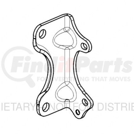 DDE-A4720761540 by DETROIT DIESEL - BRACKET