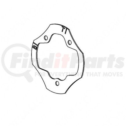 DDE-A4720770709 by DETROIT DIESEL - TIMING PLATE