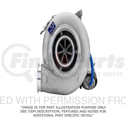 DDE-EA4710968799 by DETROIT DIESEL - EXHAUST GAS TURBO CL5 DD13 EPA