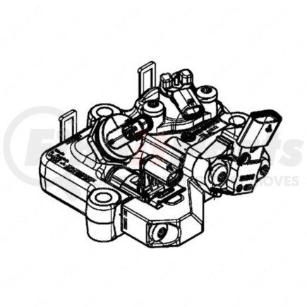 DDE-EA9360700455 by DETROIT DIESEL - METER UNIT