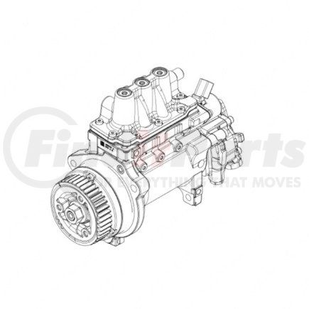 DDE-EA9360702801 by DETROIT DIESEL - EXCHANGE HIGH PRESSURE FUEL PU