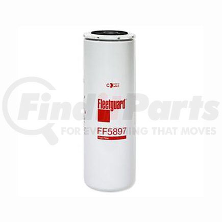 FF5897 by FLEETGUARD - Fuel Filter - Spin-On, 14.36 in. Height