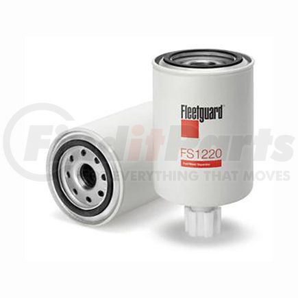 FS1220 by FLEETGUARD - Fuel Water Separator - Spin-On, 6.46 in. Height