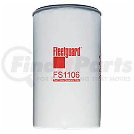 FS1106 by FLEETGUARD - Fuel Water Separator Filter