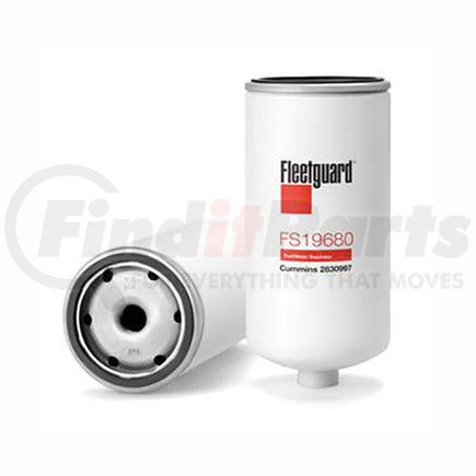 FS19680 by FLEETGUARD - Fuel Water Separator - 6.42 in. Height